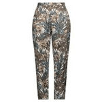 Salvatore Ferragamo  NWT Silk Blend Foliage Printed Pants Size EU 48/US 14 Photo 1