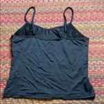 Vassarette LACE TRIM BLACK CAMI Photo 1