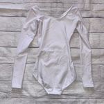 Capezio  White Long Sleeve Leotard Photo 2