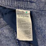 Old Navy  Blue Chambray Linen Blend Pull on Shorts S Photo 2