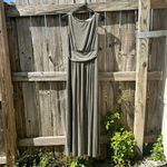 Loft NWT green maxi dress versatile sleeveless soft flowy comfortable preppy dress xs Photo 2