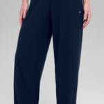 Alo Yoga  Muse Wide Leg Pant Navy Size XS NWT Photo 0
