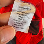 Tullea Red Wide Leg Trouser Dress Pants Womens M Preppy Stretch Waist Casual Size M Photo 10