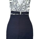 EXPRESS Animal Print Belted Bandage Skirt Dress Photo 1