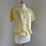 Ann Taylor NWT Yellow PJ Short Set Photo 1