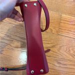 DKNY  Bryant Park -Vegan Leather Top Zip Red Crossbody Handbag Bag Photo 5