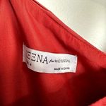 Mac Duggal  Draped One Shoulder Chiffon Gown in Crimson Red Size US 4 Photo 3