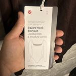 Lululemon Nulu Square Neck Long Sleeve Bodysuit Thong Cut NWT Size Large (FRPR) Photo 8