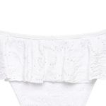 Montce Swim Montce White Bandeau Bikini Photo 4