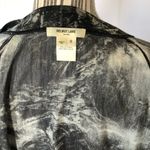 Helmut Lang  marble print draping layering top sz S Photo 2
