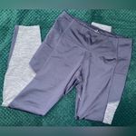 Apana  Purple and Gray Leggings Photo 1