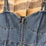 Juicy Couture  Sweetheart Neckline Medium‎ Wash Denim Mini Dress Size Medium Photo 3