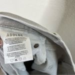 AGOLDE Criss Cross High Waist Straight Leg Jeans Light Gray Womens Size 28 Photo 9