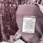 Style & Co  Crushed Velvet Boho Top Pink Floral Embroidered Fairy Lace Up Size PL Photo 9