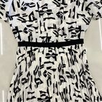 Maje Rosyla graphic pleated midi dress Photo 8