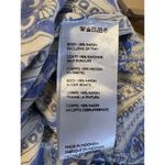 Cleobella Wrap Dress Small Blue Pattern Short Sleeve Lightweight Photo 10