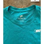 Nike Club Sleeveless Crop Logo Tee Dusty Cactus Size Medium Photo 5