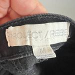 Black Denim Tube Top Western Goth Grunge Punk Y2K Alt Small Photo 2