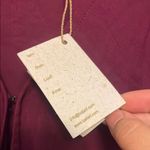 ELF Red Sheath Cocktail Dress with Bishop Sleeves Size XXL Photo 3