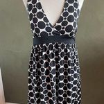 INC international Concepts sleeveless black/white polka dotted dress Size S Photo 0