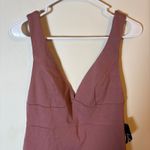 Lulus  Fashionably On Time Mauve Bodycon Dress Size Medium‎ Photo 3