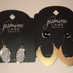 Jasmine  Lane Gold Tone and Silver Tone Earrings Set Photo 0