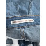 Levi's Women’s 724 High Rise Straight Distressed Jeans Size 16W Photo 7