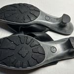 Timberland Sandals Women's Size 10M Black Strap Leather Slip On Heel (87318) Photo 4