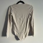 Old Navy  Beige Long Sleeve Bodysuit Photo 1