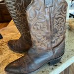 Dan Post  Leather Western Boots Cowboy Embroidered Brown Womens 6 Photo 2