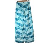 Badgley Mischka American Glamour Wide Leg Pull-on Slinky Drawstring Pants Small Photo 1