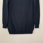 SO NWT  Kohl’s Black Cable Knit Black Long Sleeves Pullover Women’s Sweater Photo 8