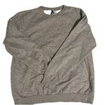 H&M Divided by Pullover Sweatshirt Women's Large Long Sleeve Crewneck Gray Soft Photo 0