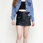 J.ING Vintage Blue Light Weight Crop Denim Jacket Size XS Photo 7