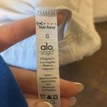 Alo Yoga Alo City Girl Track Pullover (White/Bone) Women's Jacket Small Photo 5