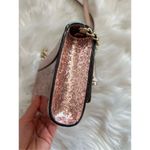 Kate Spade  NEW YORK pale pink GLITTER crossbody bag retails for $350 Photo 6