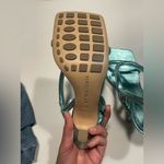 Bottega Veneta  Stretch Slingback Sandals in Blue Lagoon Photo 10