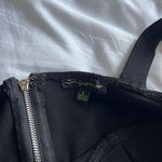 Black Tank Top Zip Up Back with Built In Padding Size Small Photo 2