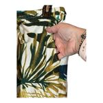 Chico's ‎ LEAF WIDE LEG PANTS ELASTIC WAIST LINEN DRAWSTRING GREEN WOMEN'S SIZE 2 Photo 7