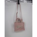 Juicy Couture Juicy‎ Couture DUSTY BLUSH Pink Big Spender Large Tote Brand Velvet Bag Charm Photo 2