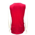 Ann Taylor Medium Red Sleeveless Layered Tank Top Night Out Club Party Fit Chic Photo 4
