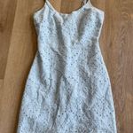 Lulus Light Blue Eyelet Lace Dress Size XS Photo 1