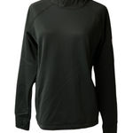 Spyder Women's Pullover Hoodie Size L Black Thumb Hole Cuffs Athletic Top NWT Photo 0