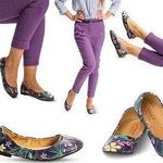 Serra NWT Memory Foam Flora Ballet Flats Size 8 Photo 5