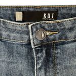 Kut From The Kloth Reese Medium Wash Denim Side Stripe Ankle Jeans Size 2 Photo 5