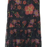 Vintage Spenser Jeremy skirt women's size 12 floral 90s 1990 whimsigoth fairy Black Photo 0