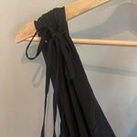 Lulus New Dance the Night Away Maxi Gown Black Surplice Dress Medium Formal NWT Photo 9