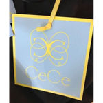 CeCe Black Dress Size 4 V Neck Shift Sleeveless Layerd Pleated hem Lace $138 Photo 8