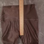 Beyond Yoga  Twinkle High Waisted 7/8 Leggings Brown Shimmer Women's size Medium Photo 7
