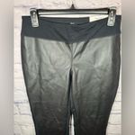 Soma Smoothing Faux Leather Front Ponte Legging Size medium regular NWT Photo 10